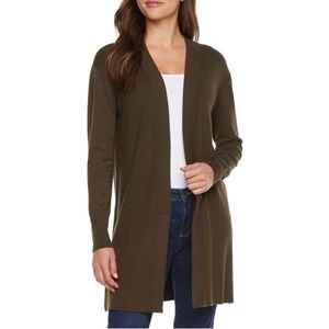 Worthington Women's Long Sleeve Open Front Cardigan